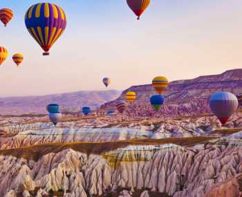 Воздушные шары - Долина Пашабаг — Музей Гереме - Аванос — Долина воображения - Учхисар День 2