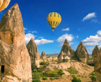 Воздушные шары - Подземный город Деринкую — Долина Ихлара — Монастырь Селиме День 3