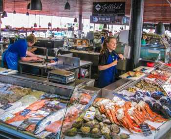 Берген рыбный рынок День 8